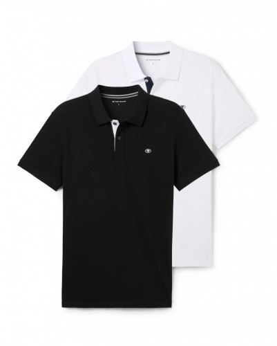 Polo TOM TAILOR pánske 2-PACK 1044879/20000